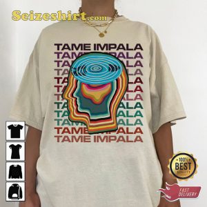 Tame Impala Tour Psychedelic Music T-shirt