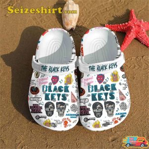The Black Keys Music Rock Vibes Lonely Boy Melodies Comfort Crocs Clog Shoes