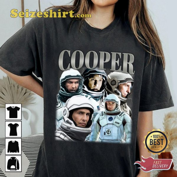 The Interstellar 2014 Movie Copper T-shirt