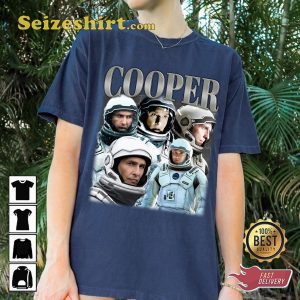 The Interstellar 2014 Movie Copper T-shirt