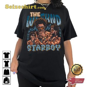 The Weekend Song Starboy Feat Daft Punk T-shirt