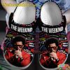 The Weeknd Music RnB Vibes Blinding Lights Melodies Comfort Crocs Clog Shoes