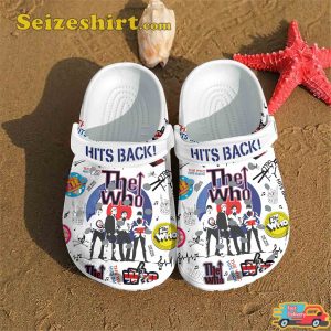 The Who Music Rock Legends Vibes Baba ORiley Melodies Comfort Crocs Clog Shoes