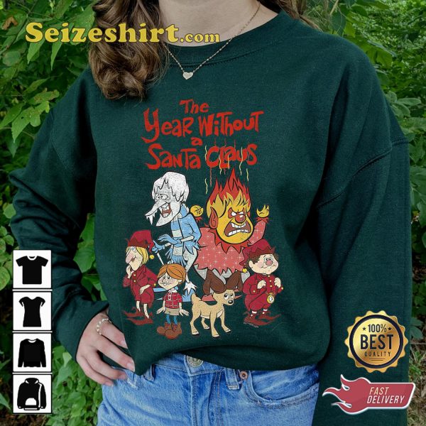 The Year Without a Santa Claus Xmas Movie T-shirt