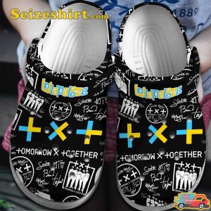 Txt Tomorrow X Together Lollapalooza Music Crocband Clogs Shoes