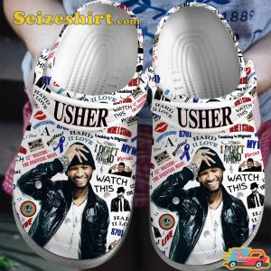 Usher Sensational Voice Vibes Climax Melodies Comfort Crocs Shoes