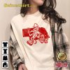 Vintage Corn And Football With State Sportwear T-Shirt