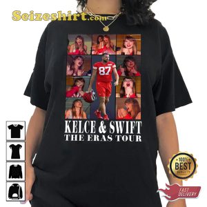 Vintage Keelce X Taylor The Eras Tour Inspired T-Shirt