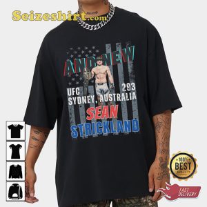 Vintage Sean Strickland Ufc 293 Desean Fanwear T-shirt