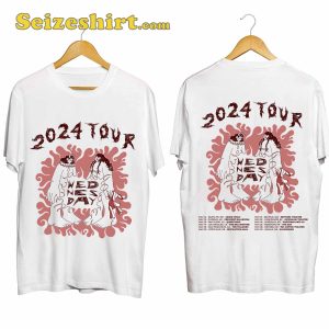 Wednesday Band West Coast Tour 2024 T-shirt