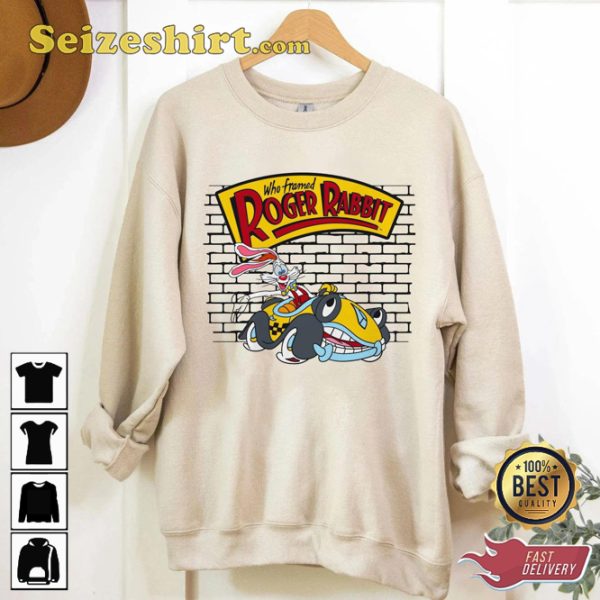 Who Framed Roger Rabbit Disney Retro 90s T-Shirt