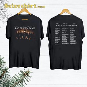 Zac Brown From The Fire Tour 2023 Fanwear T-Shirt