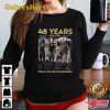48 Years 1976 vs 2024 U2 Signature Thank You For The Memories Hoodie