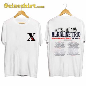 Alkaline Trio 2024 Blood Hair And Eyeballs Tour Shirt