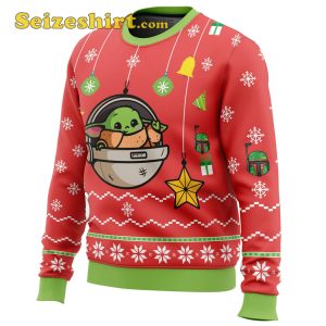 Baby Yoda Ugly Christmas Sweater Party