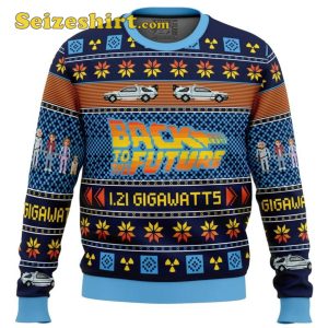 Back To The Future Ugly Sweater Day