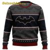 Batman Dark Ugly Christmas Mens Black Sweater