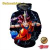 Battle Beerus God Of Destruction Goku Super Saiyan Fighting Cool Hoodie, Sweater, 3D Shirt