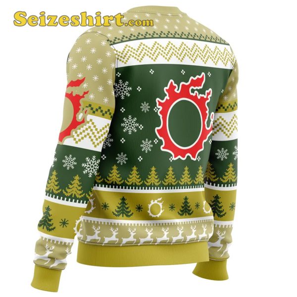 Beach Sweater Christmas Fantasy Final Fantasy XIV Ugly Christmas Sweaters