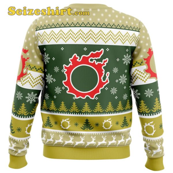 Beach Sweater Christmas Fantasy Final Fantasy XIV Ugly Christmas Sweaters