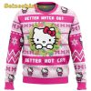 Better Watch Out Animated Kitten Christmas Sweater