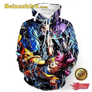 Bills Beerus God Of Destruction Dbz Ultimate Battle Goku God Dope Hoodie, Sweater, 3D Shirt