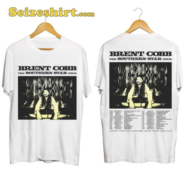 Brent Cobb Tour 2023 Southern Star Shirt