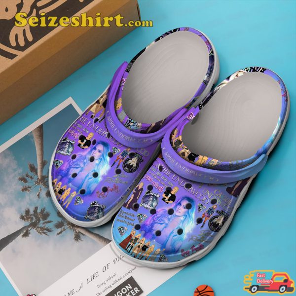 Carrie Underwood Singer Music Clogs Shoes