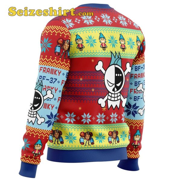 Christmas Franky One Piece Ugly Hoodie Sweater