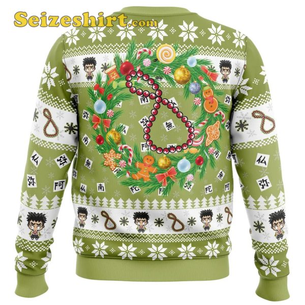 Christmas Gyomei Himejema Demon Slayer Ugly Christmas Xmas Sweater