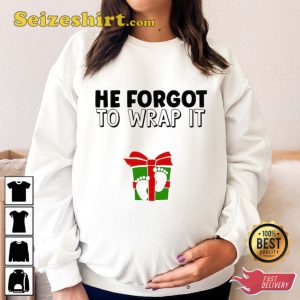 Christmas Pregnancy Sweater, Yellow Sweater, New Mom Gift, Merry and Pregnant Sweats
