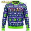 Chrono Trigger Good Tidings We Bring Ugly Christmas Green Sweater