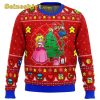 Come and See the Christmas Tree Super Mario Ugly Christmas Sweater, Fuzzy Sweater