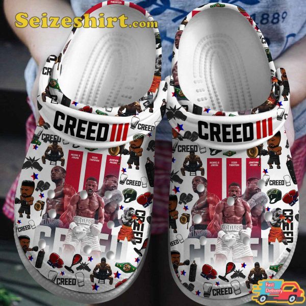 Creed 3 Movie Crocs Crocband Clogs Shoes