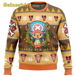 Cute Christmas Sweaters Tony Chopper One Piece Ugly Christmas Sweaters