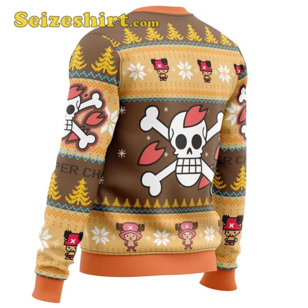 Cute Christmas Sweaters Tony Chopper One Piece Ugly Christmas Sweaters