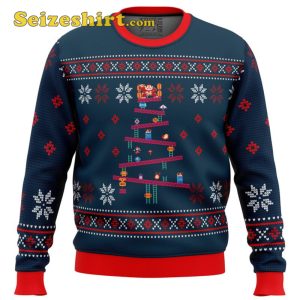 Donkey Kong Red Ugly Sweater