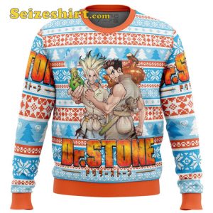 Dr. Stone Alt Ugly Sweater Mens Christmas