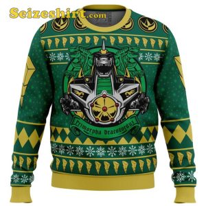 Dragonzord Power Rangers Ugly Sweater