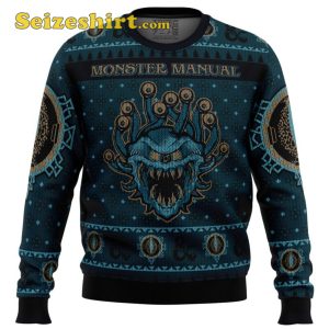 Dungeons & Dragons Monster Manual Ugly Boys Christmas Sweater