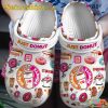 Dunkin Donuts Crocs Clogs Shoes For Women
