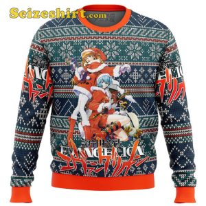 Evangelion Alt Ugly Womens Red Sweater
