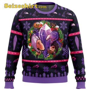 Fantasy Puppet Christmas Dark Crystal Ugly Sweater