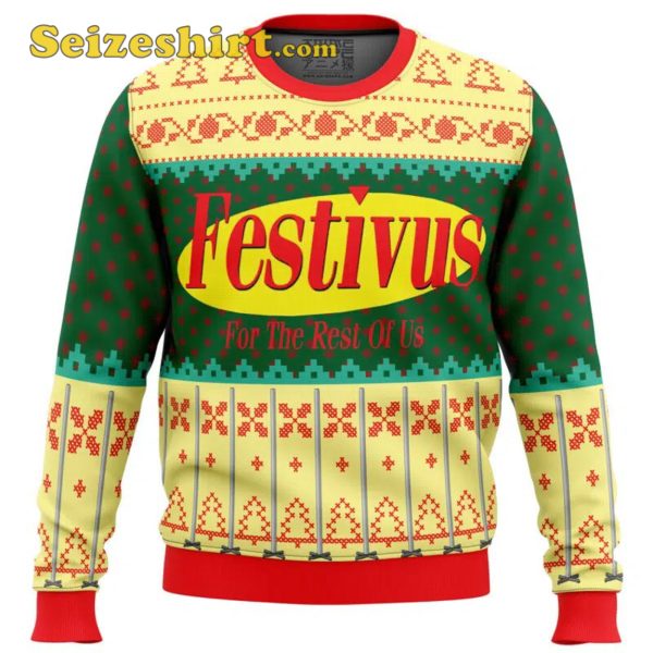 Festivus For The Rest Of Us Ugly V Neck Sweater