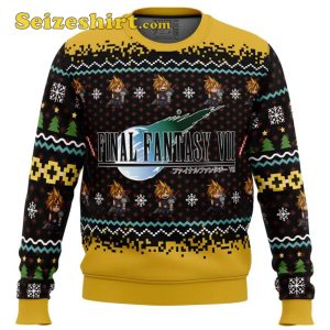 Final Fantasy VII Ugly V Neck Sweater