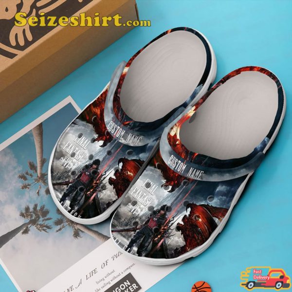 Final Fantasy Xvigame Crocband Clogs Shoes For Men