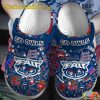 Florida Atlantic Owlscrocs Blue Clogs Crocband Shoes