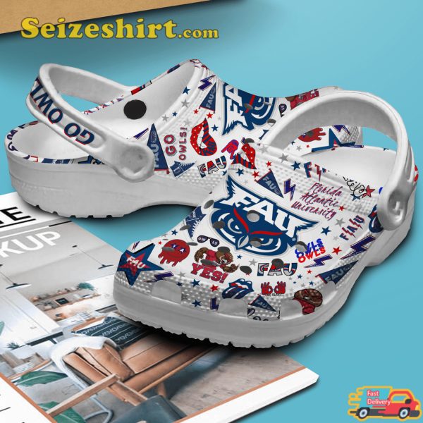 Florida Atlantic Owlscrocs Clogs Crocband Shoes For Men