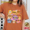 Fruit of the Spirit Comfort Colors Tshirt, Show Your Spirit, Retro Floral, Smiley Face Tee