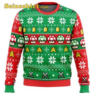 Funny Super Game Ugly Christmas Sweater